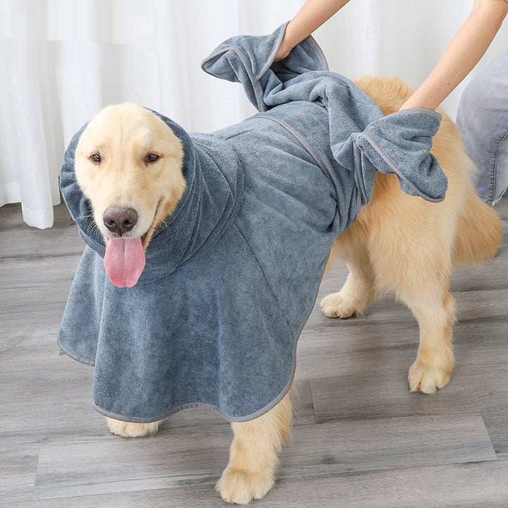 Pet Cotton Bath Towel Quick-Drying Strong Water-Absorbing
