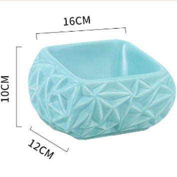 Ceramic Pet Feeding Bowl Cute Design Treat Water