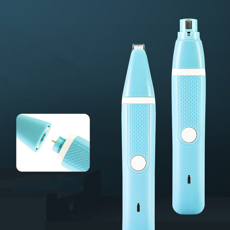 Dual-Purpose Pet Nail Polisher And Hair Trimmer