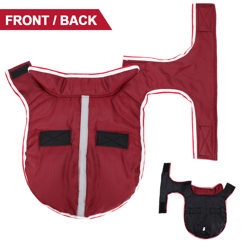 Autumn-Winter Warm Waterproof Leisure Jacket for Pets