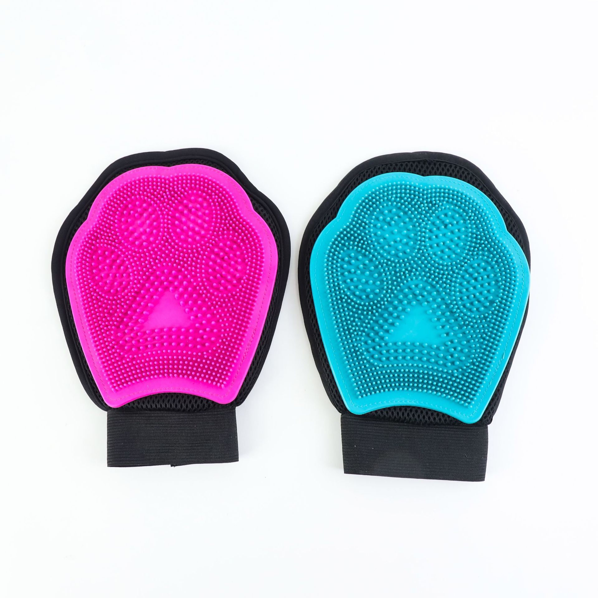 Pet Bath Glove Grooming and Cleaning Brush