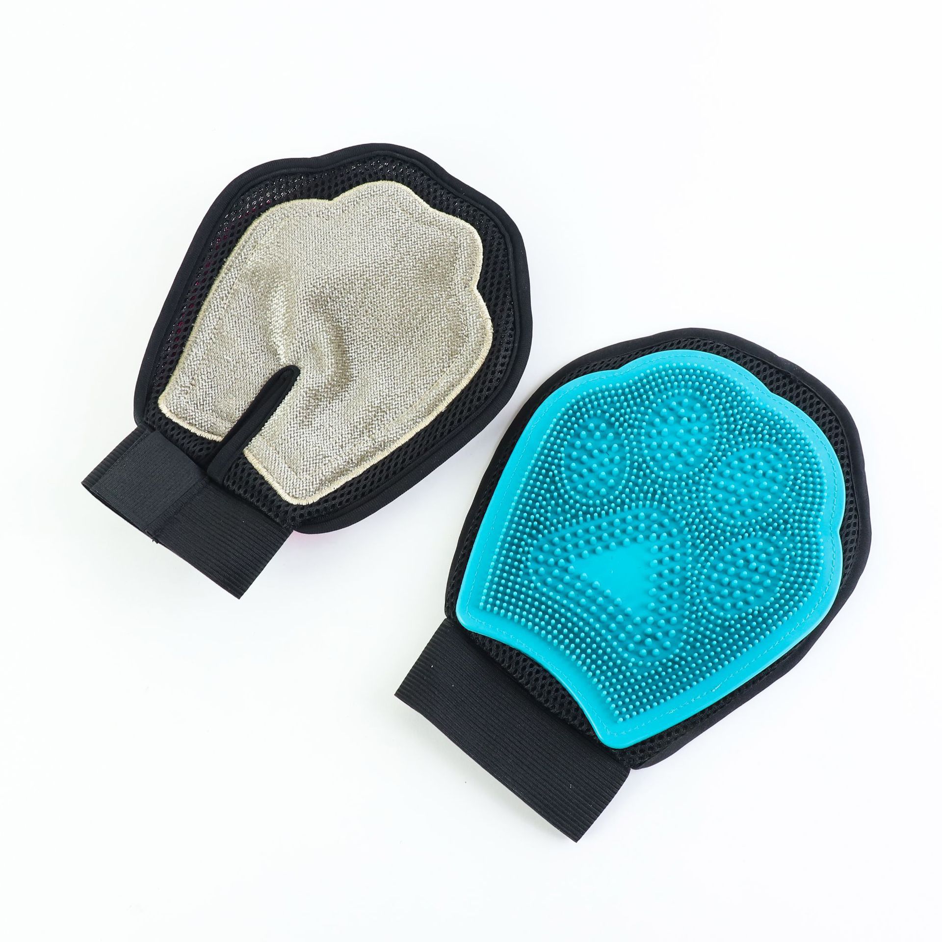 Pet Bath Glove Grooming and Cleaning Brush