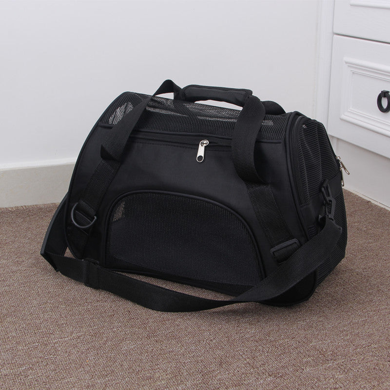 Portable Mesh Carrier Bag for Pet Travel