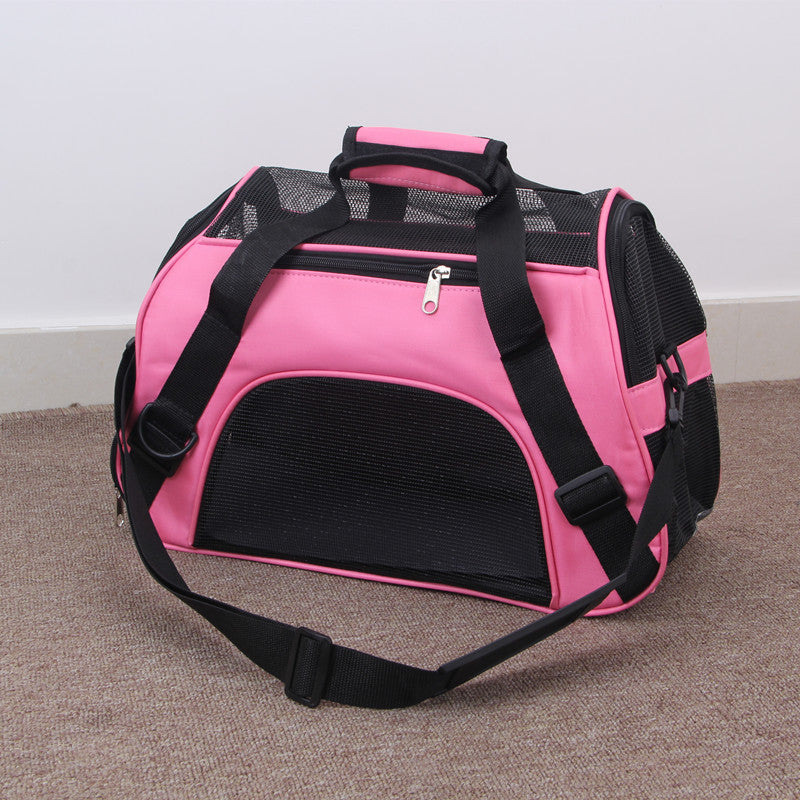 Portable Mesh Carrier Bag for Pet Travel