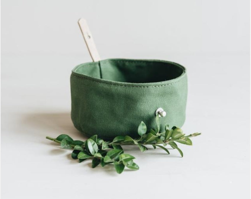 Folding Canvas Portable Pet Feeding And Water Bowl