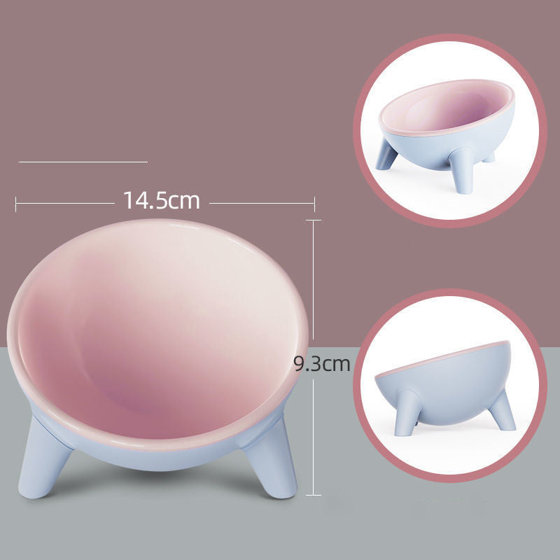 Elevated Pet Feeding Bowl Stand Nordic Design