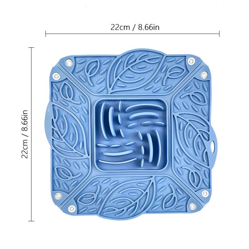 Silicone Foldable Pet Slow Feeding Mat