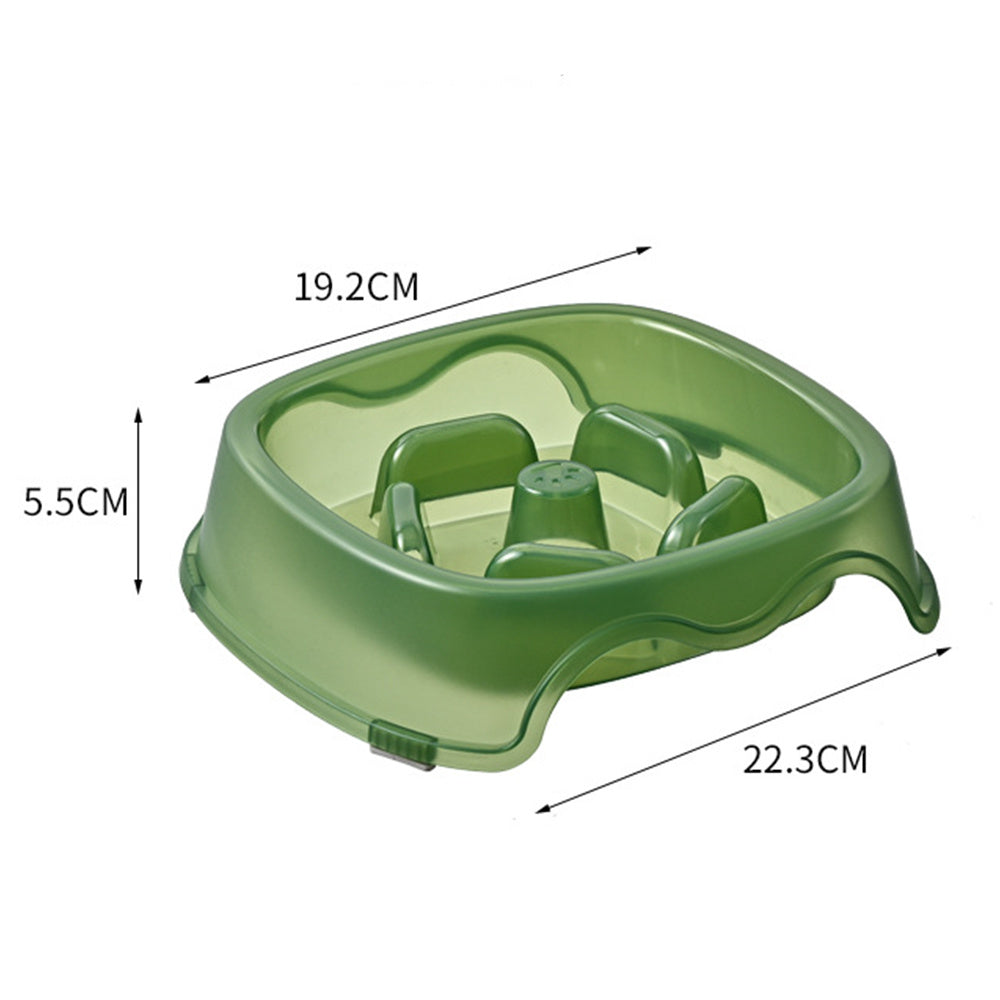 Slow Anti-Choking Pet Water And Food Bowl