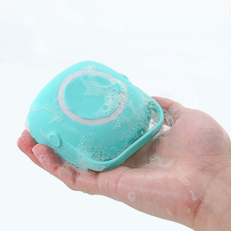 Pet Silicone Massage Bath Brush Grooming Tool