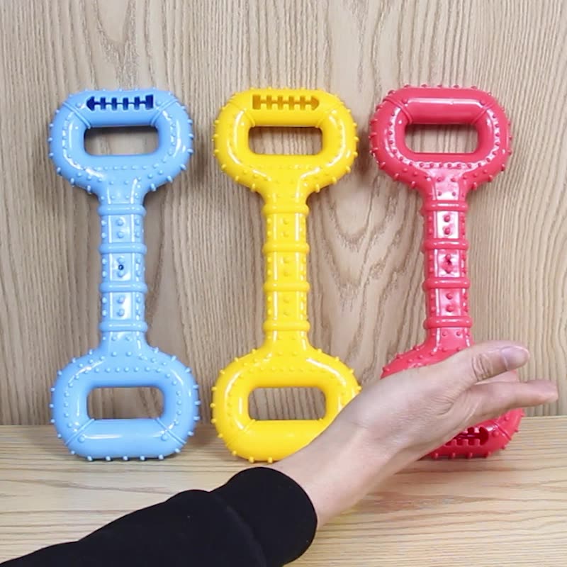 Durable Interactive Pet Chew Bone Long-Lasting Toy