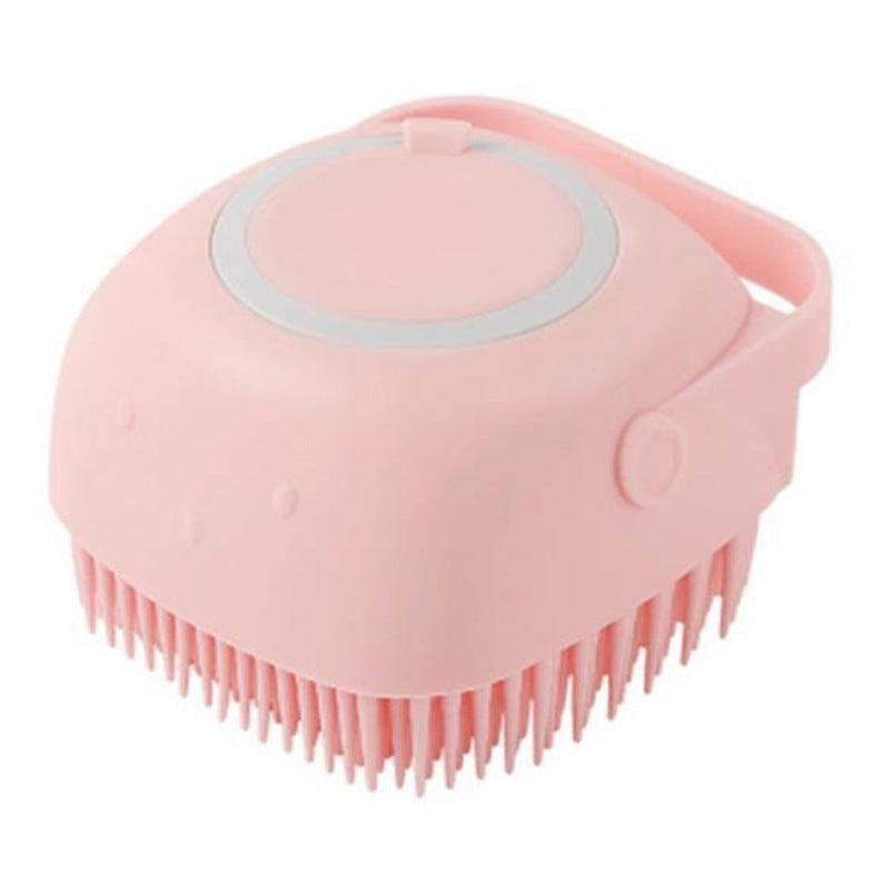 Pet Silicone Massage Bath Brush Grooming Tool