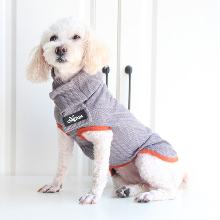 Vintage Twist Pet Sweater Knit Clothing