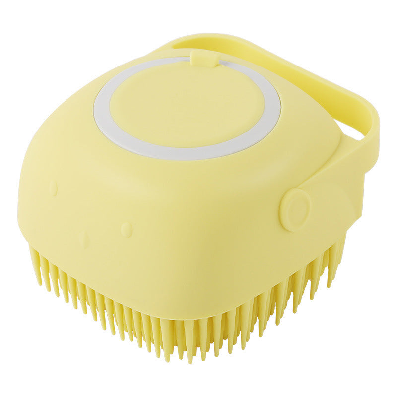 Pet Silicone Massage Bath Brush Grooming Tool