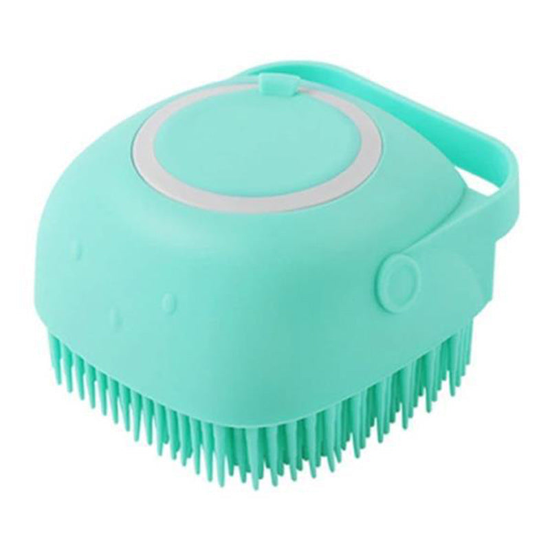Pet Silicone Massage Bath Brush Grooming Tool