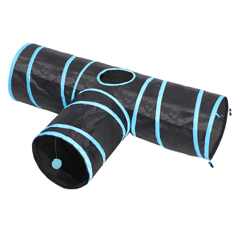 Foldable Pet Tunnel Climbing Path Interactive Play Toy