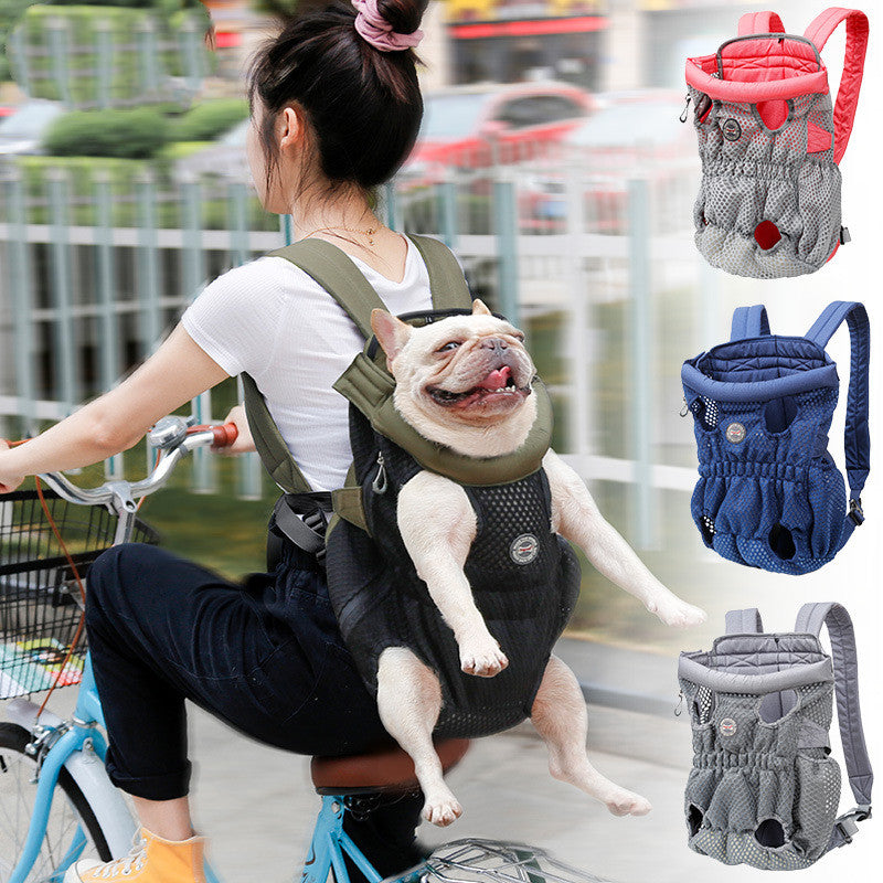 Outdoor Travel Mesh Breathable Carrier Backpack for Pets