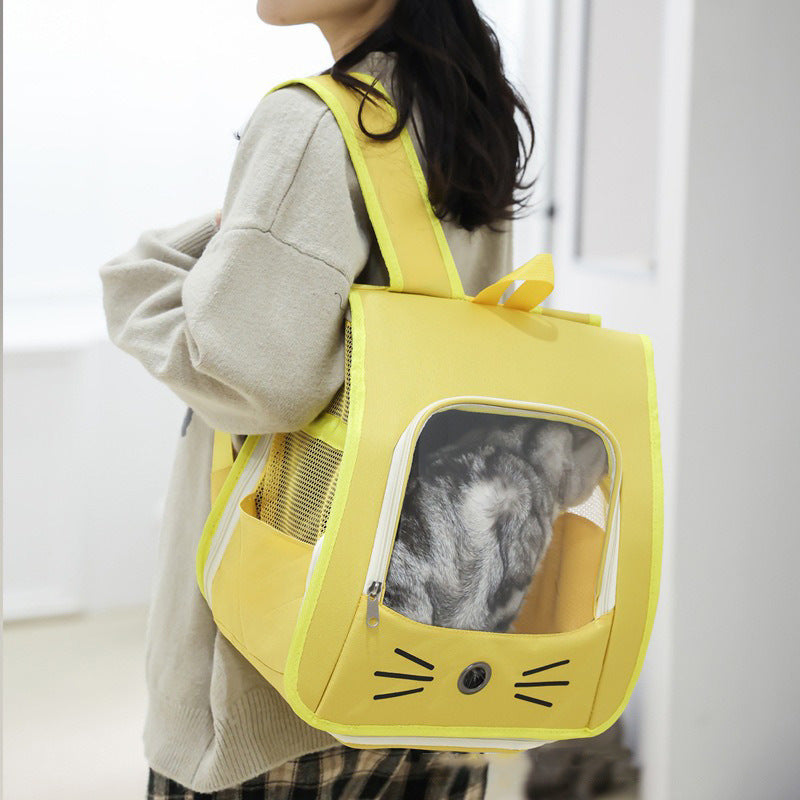 Portable Breathable Carrier Backpack for Pets
