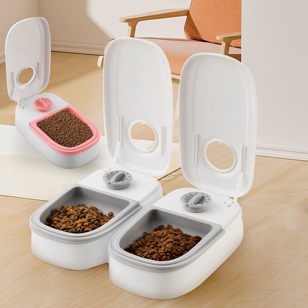 Automatic Smart Pet Feeder Timer Stainless Bowl