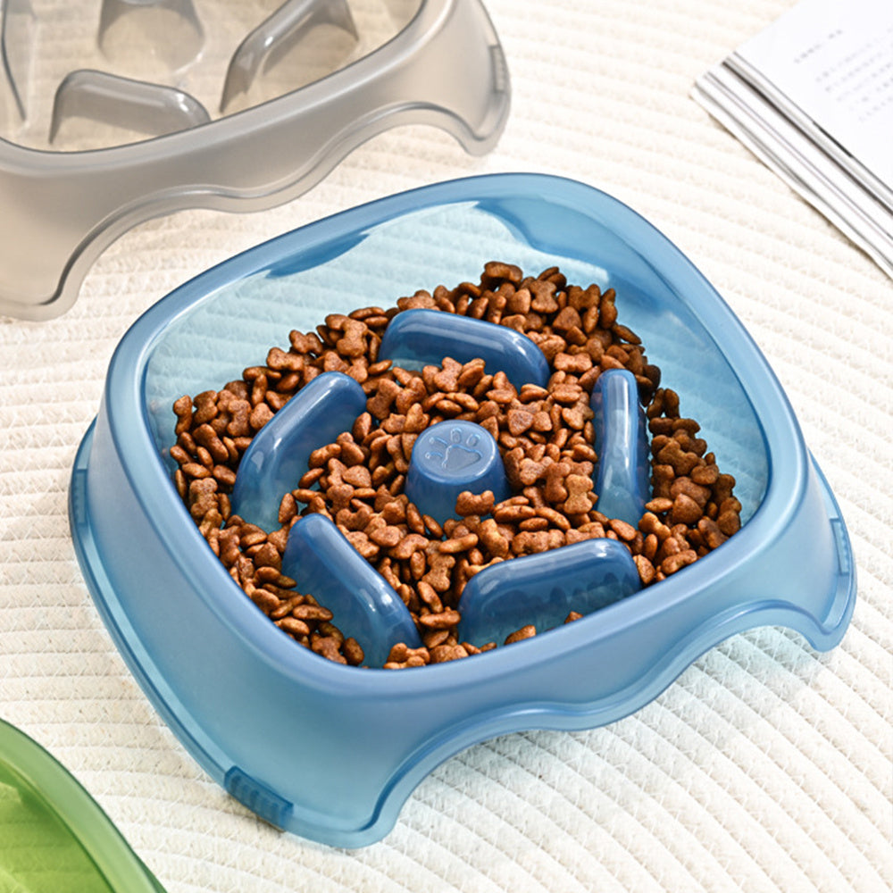 Slow Anti-Choking Pet Water And Food Bowl