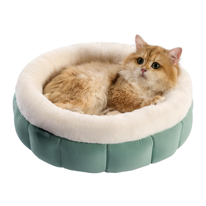 Donut Plush Round Washable Indoor Pet Bed