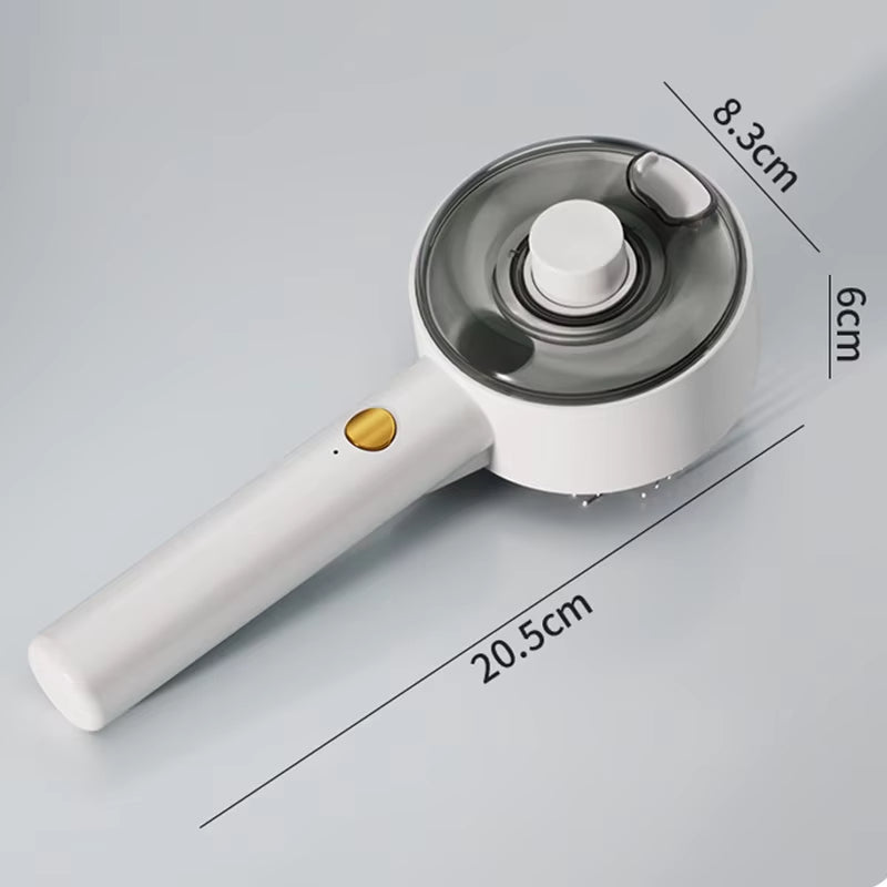 Electric Steam Pet Grooming Brush 3-in-1 Massage