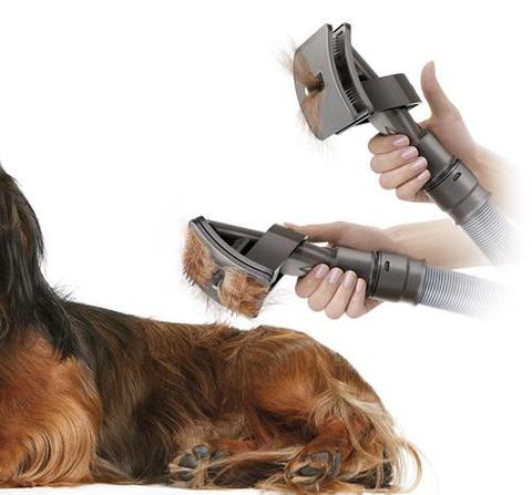 Pet Grooming Vacuum Brush Attachment Tool