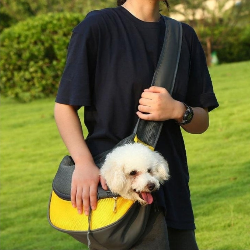 Outdoor Travel Mesh Shoulder Carrier Bag for Pets