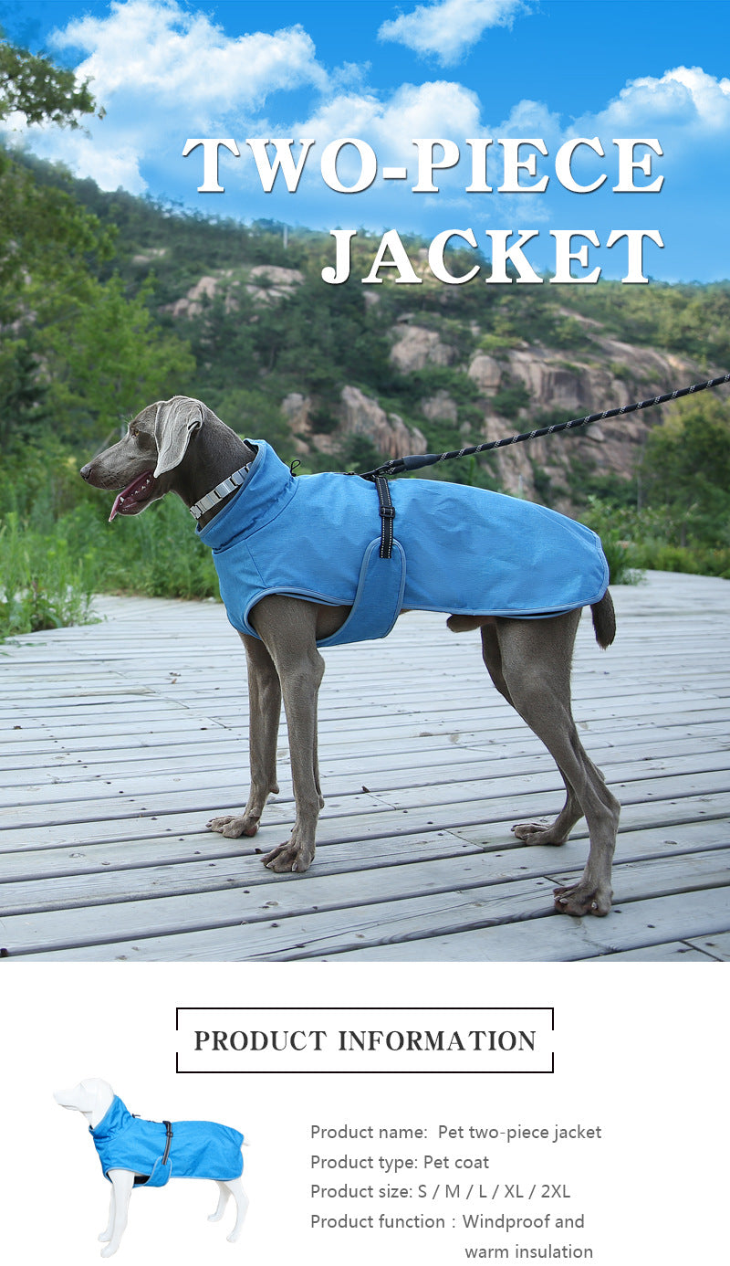 Pet Shell Jacket Winter Outdoor Ski Suit