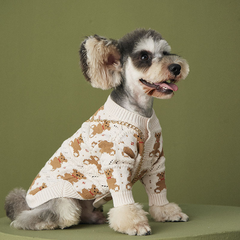 Dischnarui VIP Cute Pet Jacket Stylish Warm Comfortable