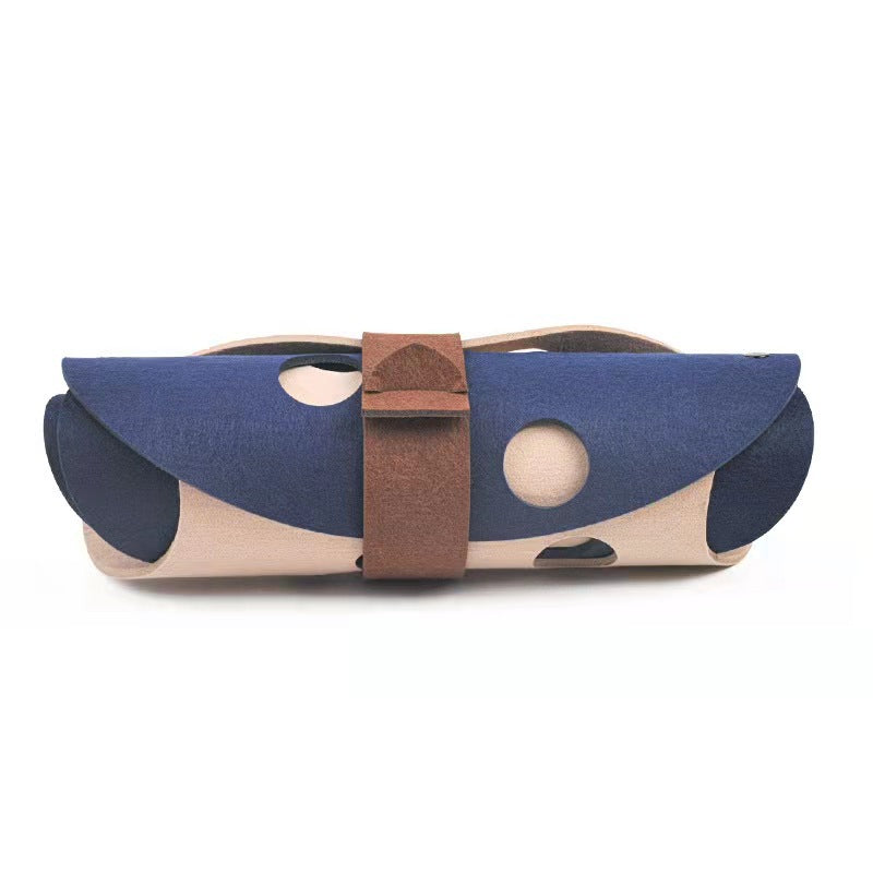 Removable Felt Pet Tunnel Toy Foldable Interactive Play