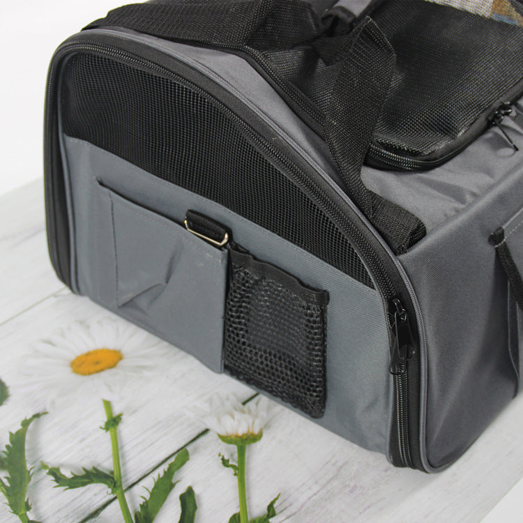 Folding Car Seat Carrier Bag Hammock Travel for Pets