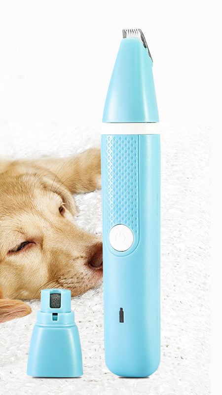 Dual-Purpose Pet Nail Polisher And Hair Trimmer