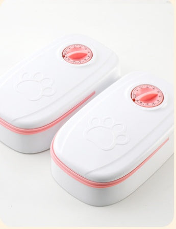 Automatic Smart Pet Feeder Timer Stainless Bowl