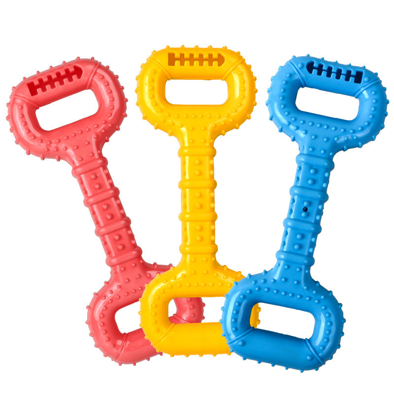 Durable Interactive Pet Chew Bone Long-Lasting Toy