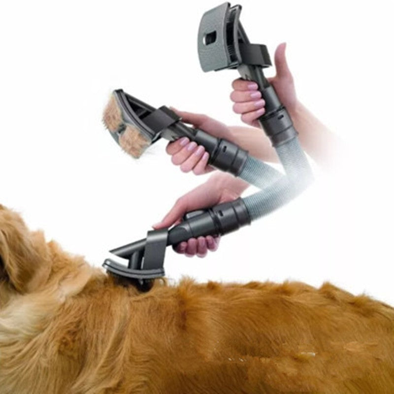 Pet Grooming Vacuum Brush Attachment Tool