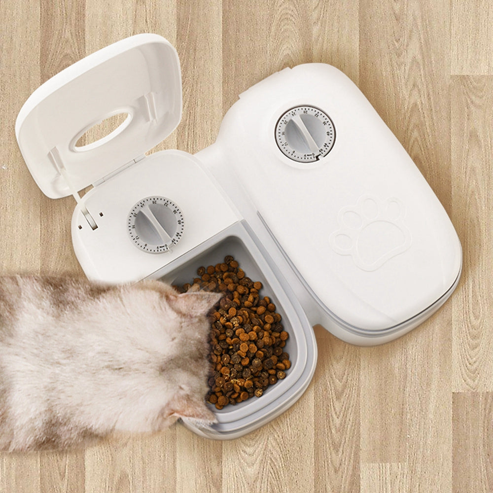 Automatic Smart Pet Feeder Timer Stainless Bowl