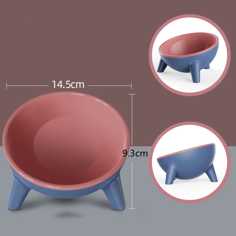 Elevated Pet Feeding Bowl Stand Nordic Design