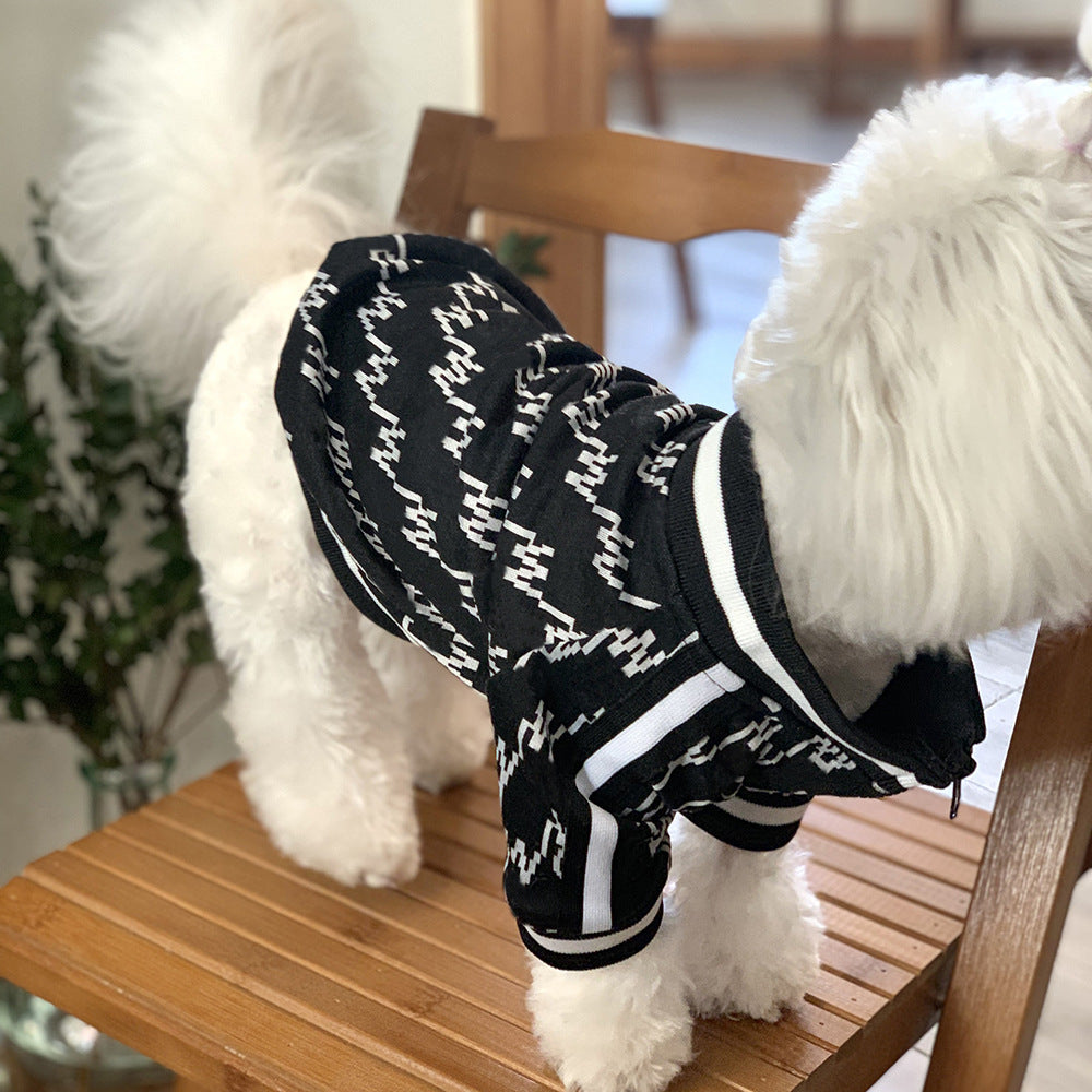 Autumn-Winter Zipper Jacket Coat for Pets