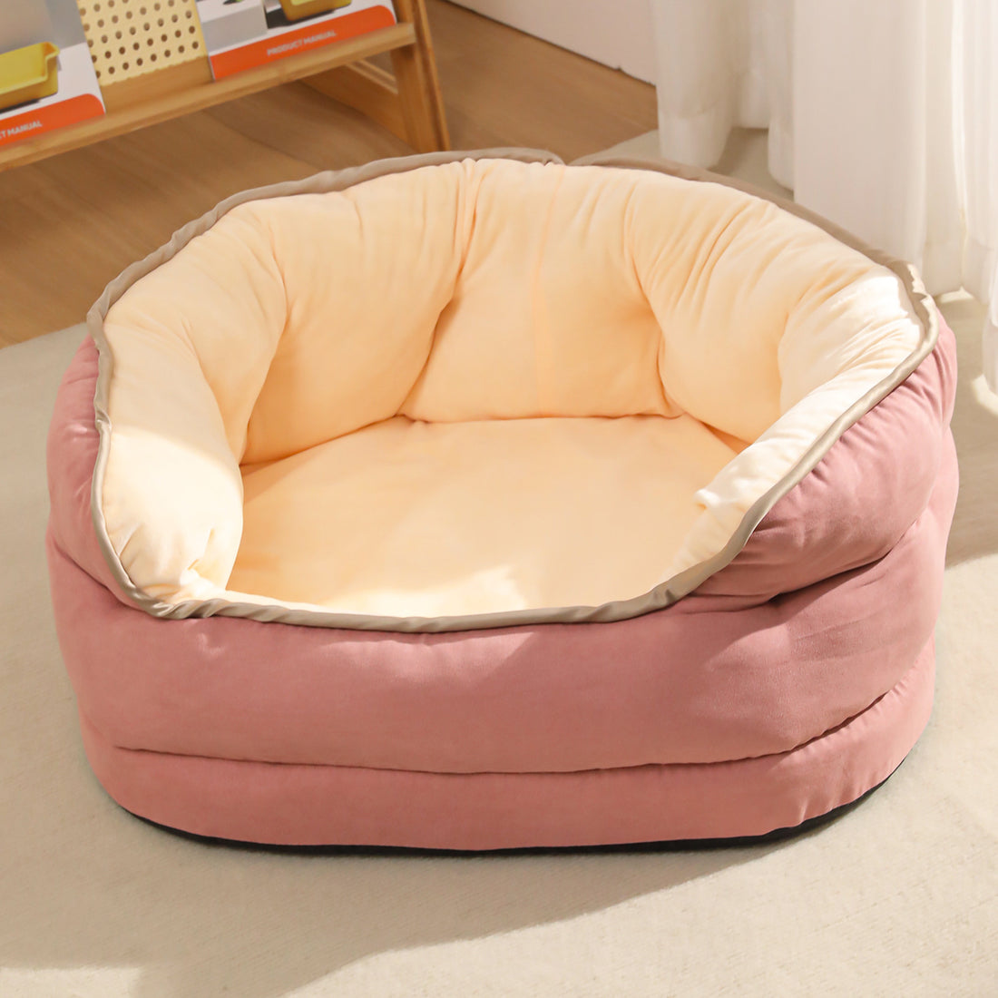 Thickened Washable Plush Pet Sofa Bed