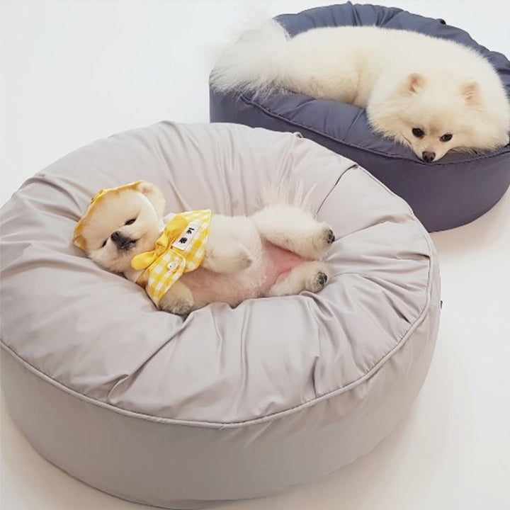 Moisture-Proof Removable Large Round Pet Bed