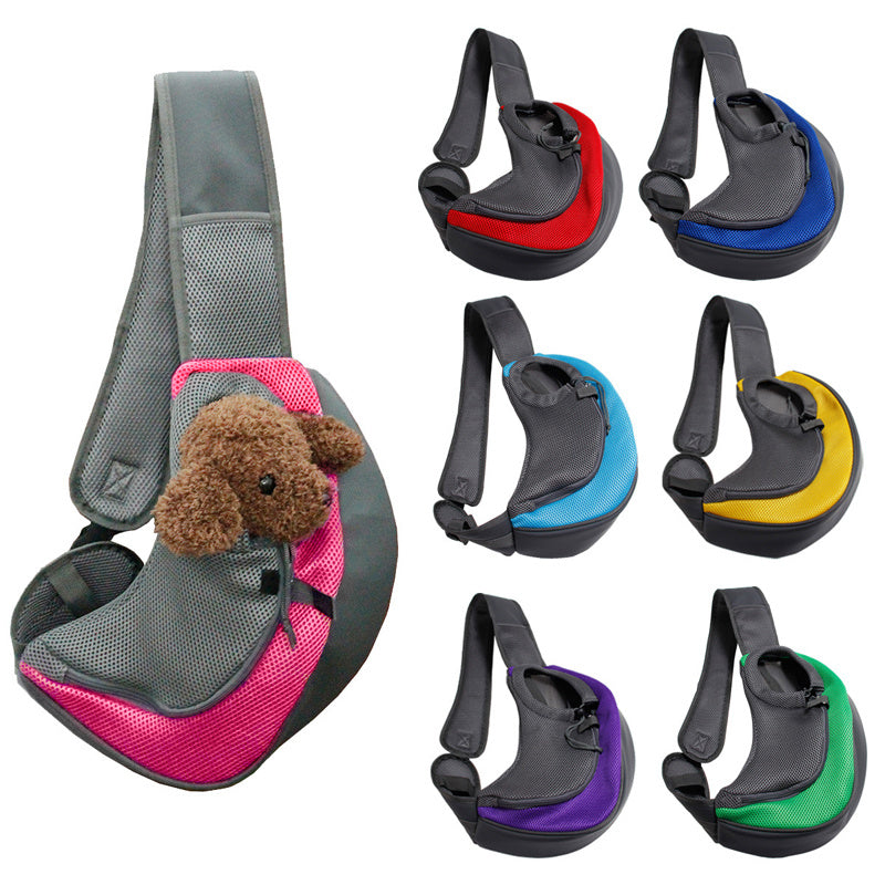 Outdoor Travel Mesh Shoulder Carrier Bag for Pets
