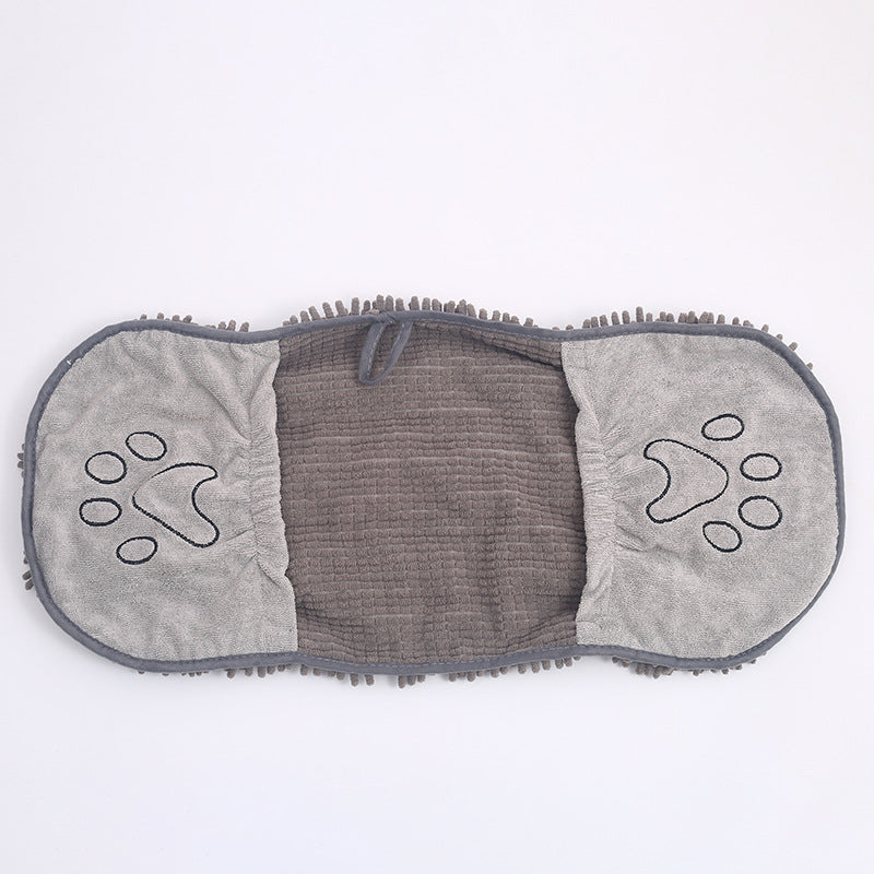 Chenille Pet Bath Towel