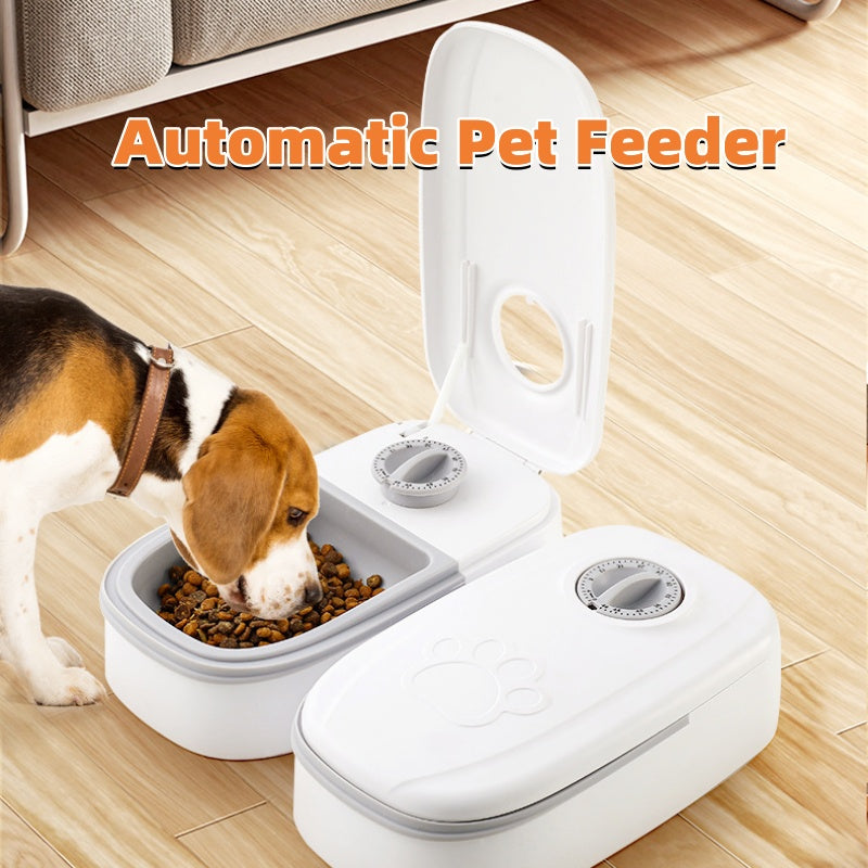 Automatic Smart Pet Feeder Timer Stainless Bowl