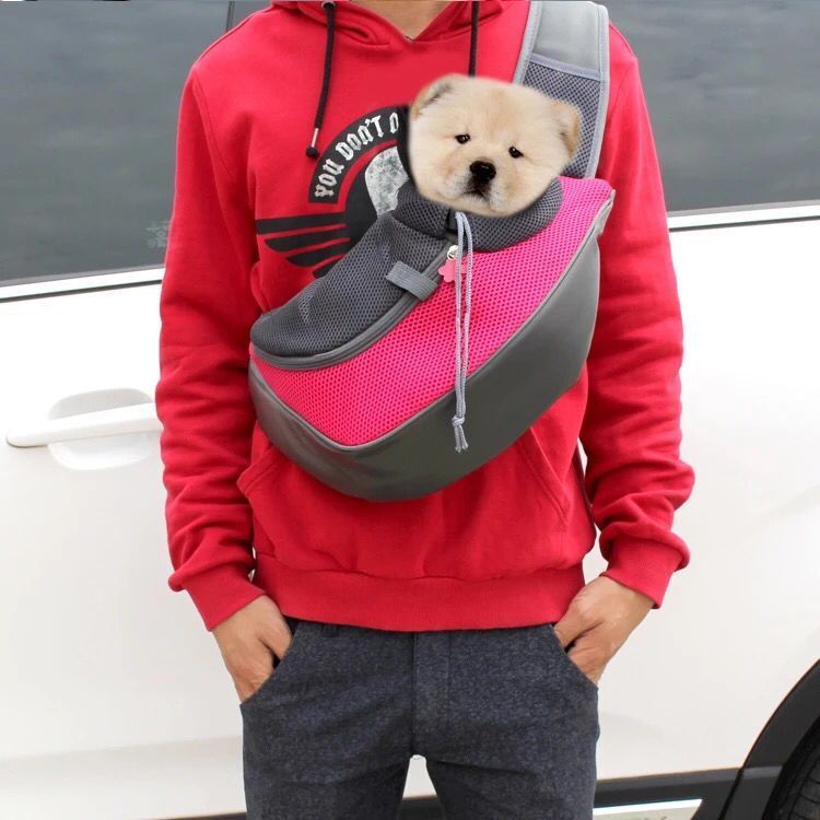 Outdoor Travel Mesh Shoulder Carrier Bag for Pets
