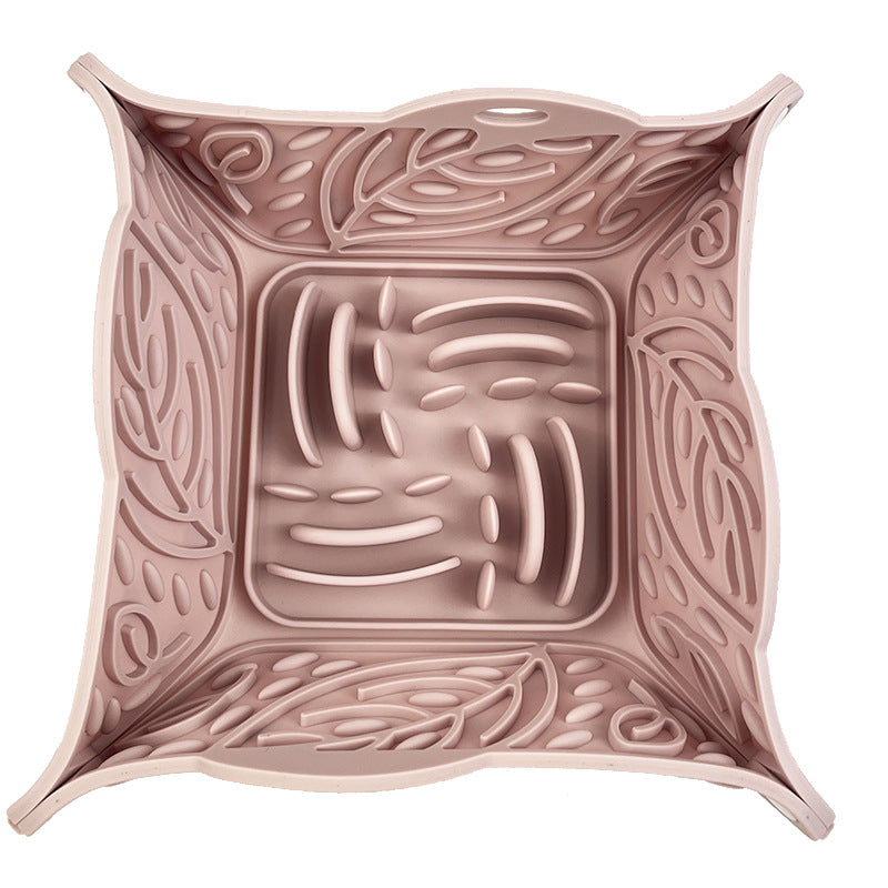 Silicone Foldable Pet Slow Feeding Mat