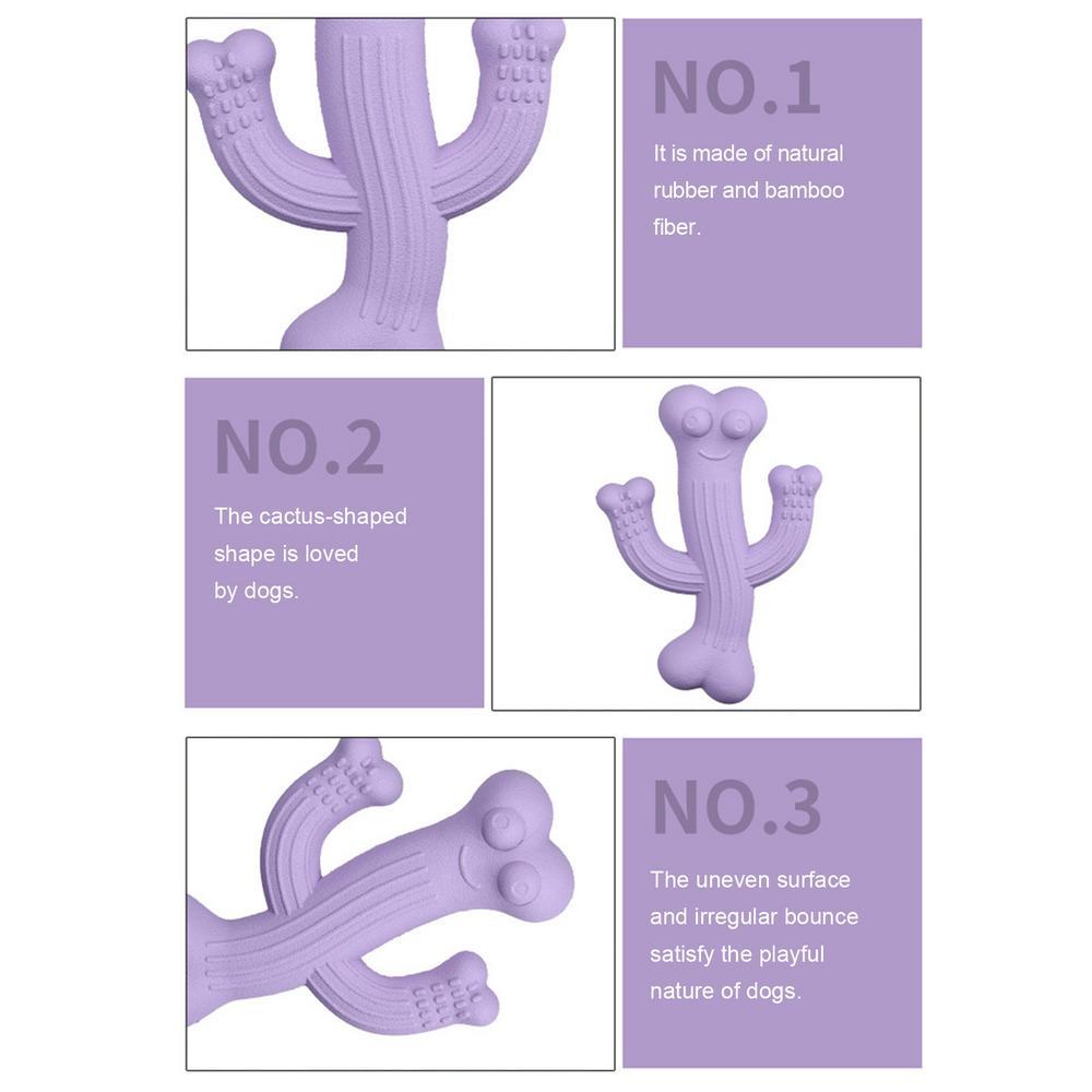 Cactus Chew Toy Ultra Durable Interactive Pet Toy