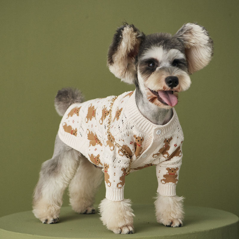 Dischnarui VIP Cute Pet Jacket Stylish Warm Comfortable