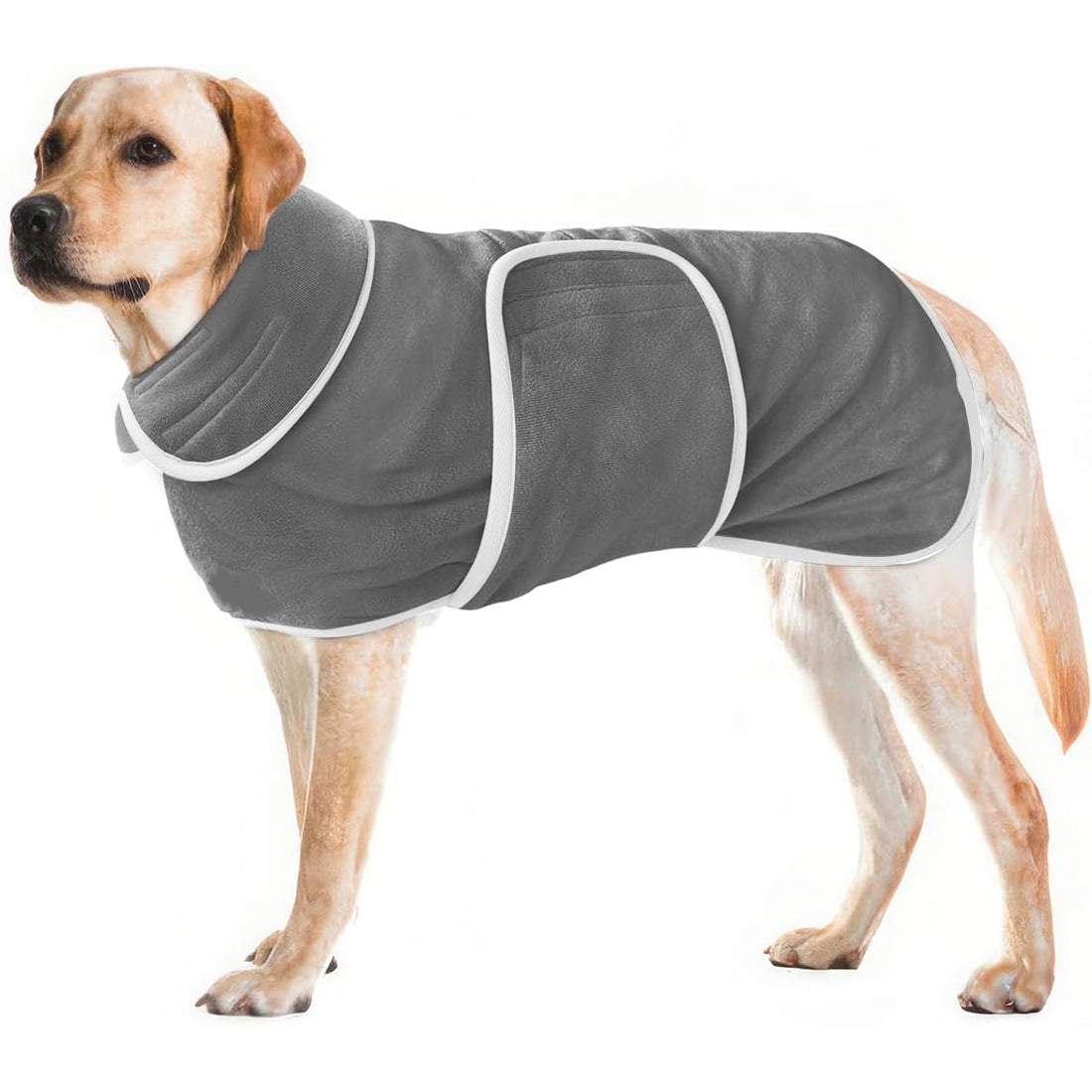 Pet Bathrobe Super Absorbent Towel Pajamas Coat Outfit for Pets