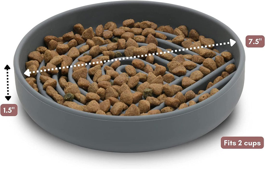 Fashionable Simple Slow Feeding Pet Bowl