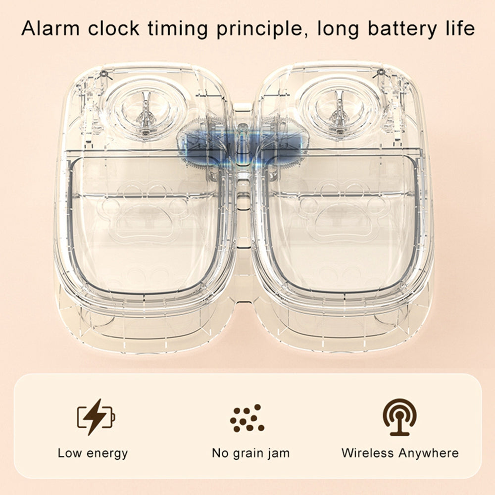 Automatic Smart Pet Feeder Timer Stainless Bowl